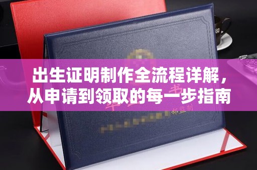 田尾出生证明制作全流程详解，从申请到领取的每一步指南