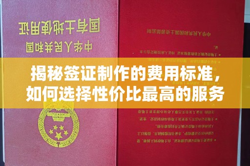 田尾揭秘签证制作的费用标准，如何选择性价比最高的服务？