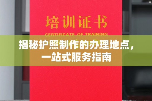 田尾揭秘护照制作的办理地点，一站式服务指南