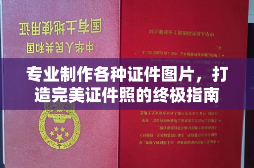 田尾专业制作各种证件图片，打造完美证件照的终极指南